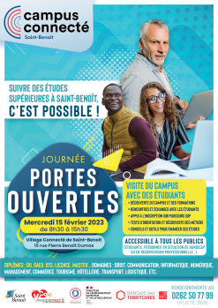 Journée Portes Ouvertes du Campus Connecté de Saint-Benoît