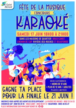 Fête de la musique - Participe au concours karaoké dans ton quartier !