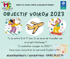 Réunion d'information : Objectif VOIRON 2023
