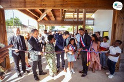 Inauguration de l'école primaire Denise Salaï