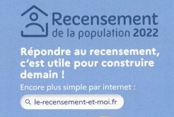 Le recensement 2022 : c'est encore plus simple sur Internet ! 