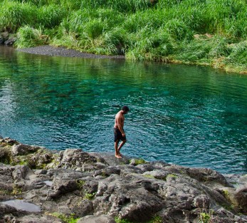 Bassin bleu