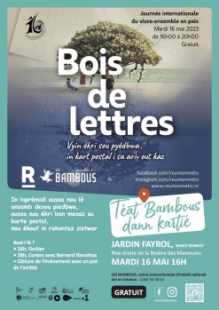 BOIS DE LETTRES - Réunion Métis