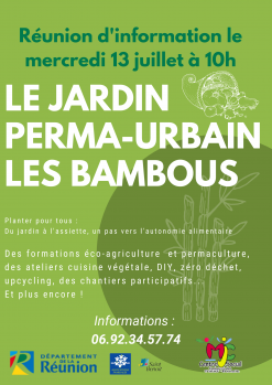 Réunion d'information : Jardin Perma-Urbain Les Bambous