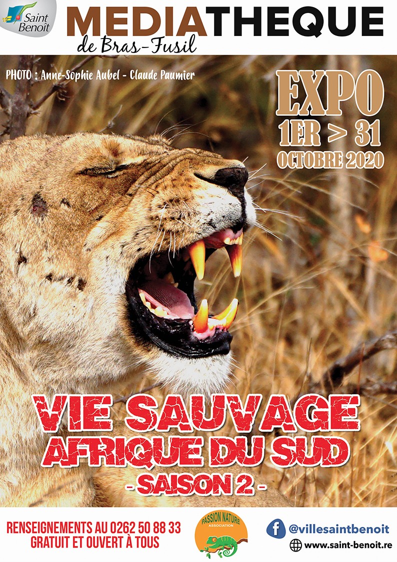 Exposition "Vie sauvage Afrique Sud" (Saison 2)