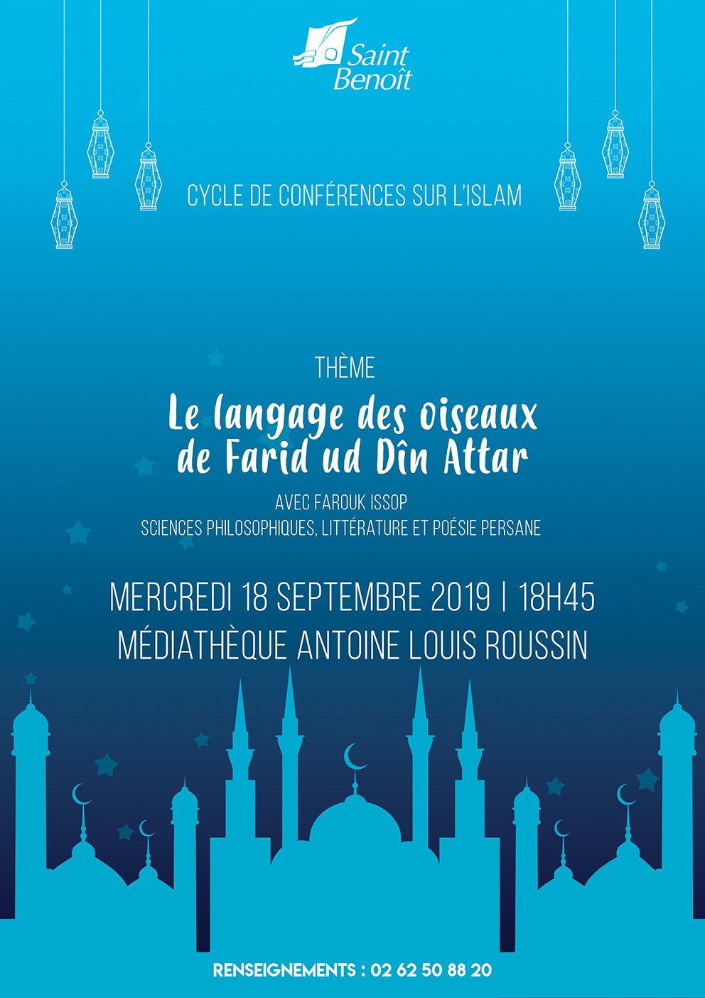 Conférence "Le langage des oiseaux de Farid ud Dîn Attar"