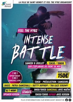 Un grand Battle de danse hip-hop et dancehall à St-Benoît !