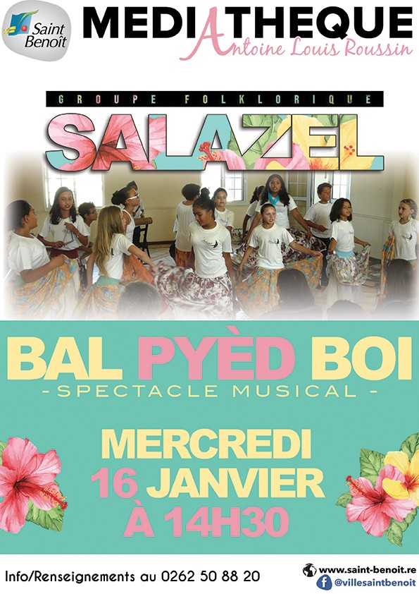 "Bal pyèd boi" de la troupe folklorique Salazel