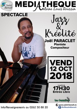 Jazz & kréolité avec Joël Paraclet