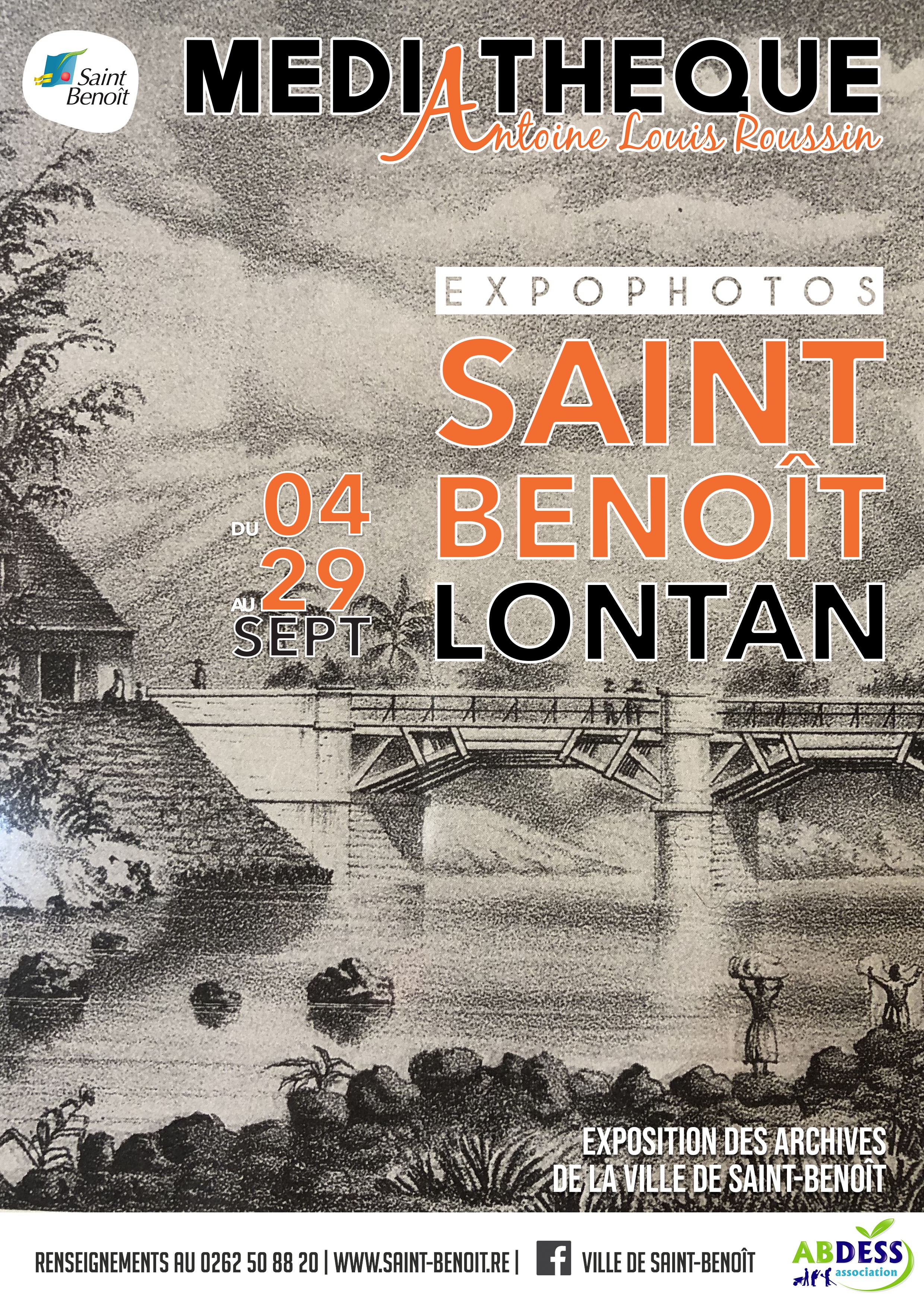 EXPOSITION - "Saint-Benoît lontan"