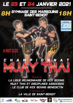 Championnat Muay Thaï (huis clos)