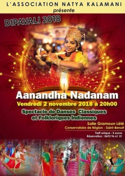 Spectacle de danse indienne "Aanandha Nadanam"