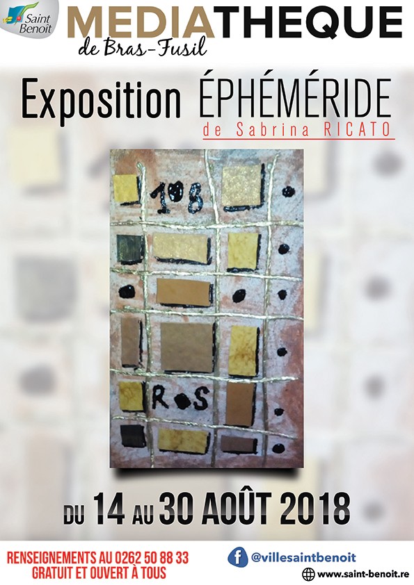 Exposition "Ephéméride" de Sabrina Ricato