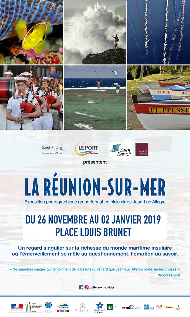 Exposition "La Réunion-sur-mer" de Jean-Luc Allègre