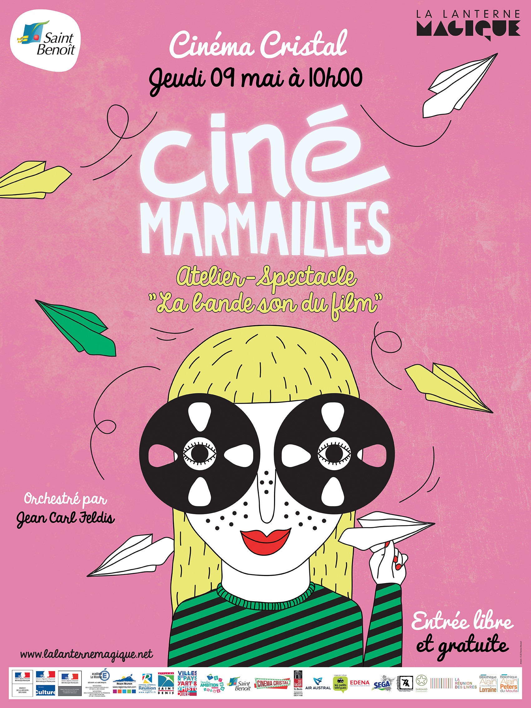 Cinémarmailles au cinéma Cristal : atelier "bande son du film"