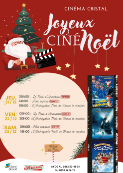 Joyeux Ciné Noël au cinéma Cristal