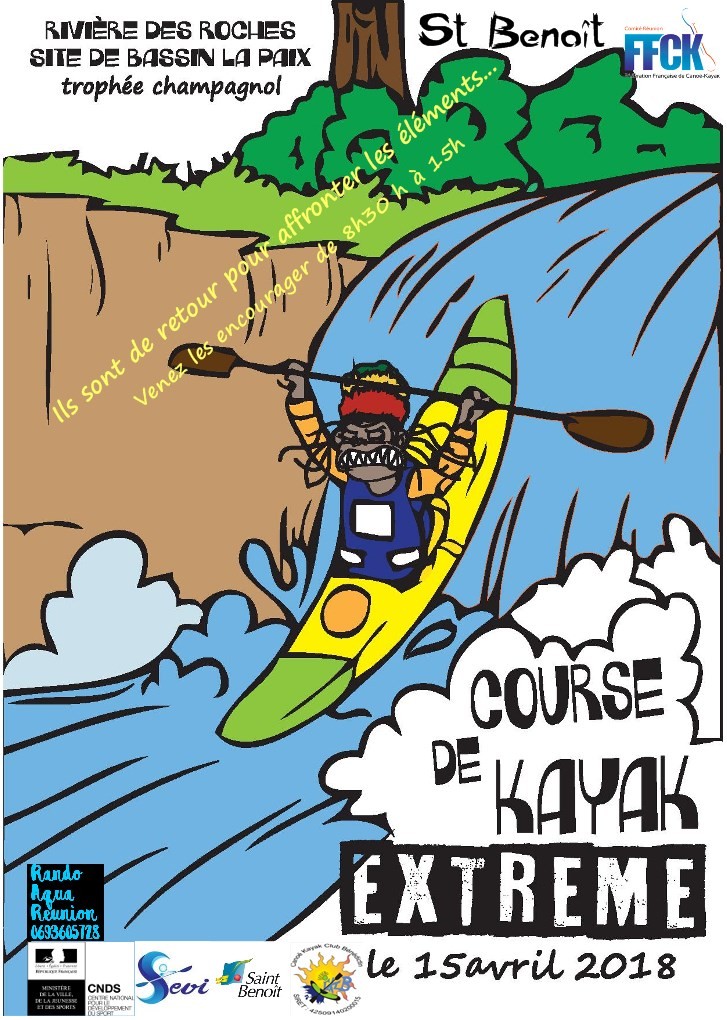 Evènements Kayak Extrême Ville de SaintBenoît