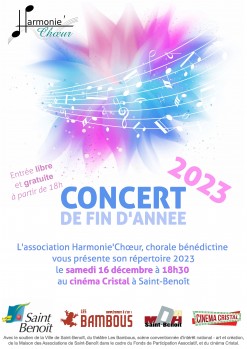 Harmonie'Choeur - Concert de fin d'année