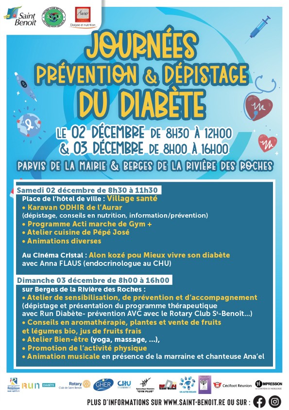 Campagne de dépistage et prévention du diabète