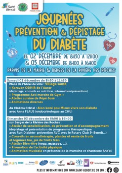 Campagne de dépistage et prévention du diabète