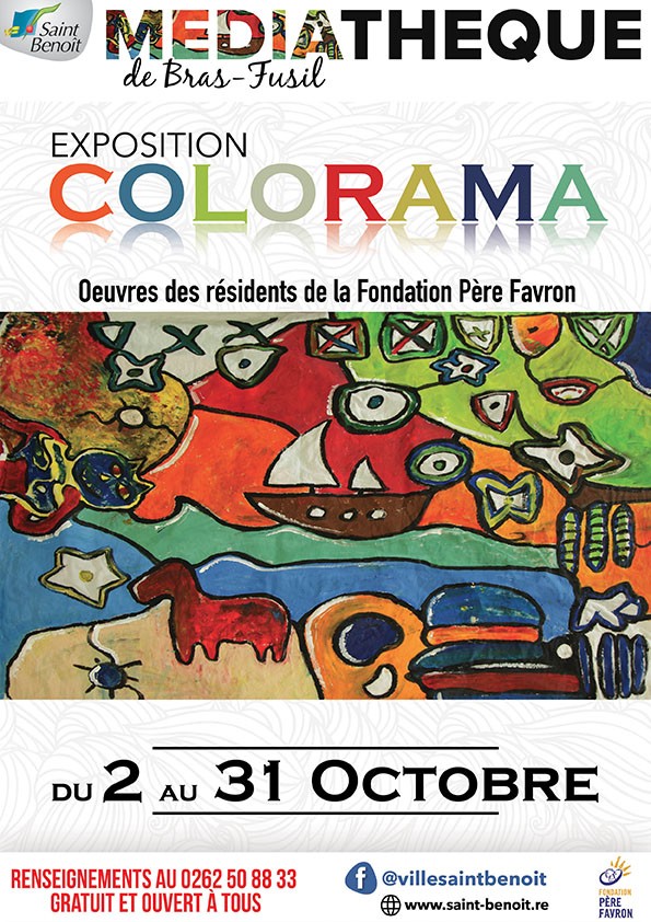 Exposition "Colorama" de la Fondation Père Favron