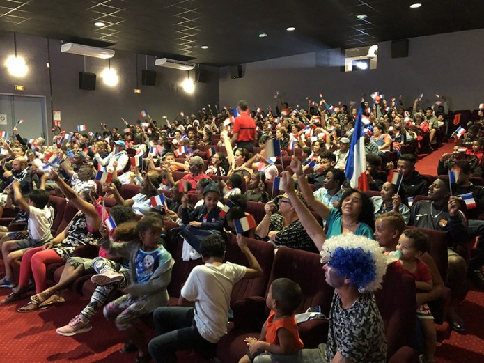 Finale France-Croatie : public en liesse au Cristal !