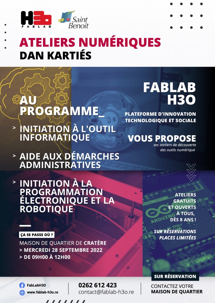 Ateliers numériques dan' kartiés