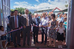 Inauguration de l'Ecole André Marimoutou