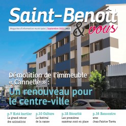 "Saint-Benoît & vous" : Le 2ème numéro de votre nouveau magazine d’information municipale est disponible !