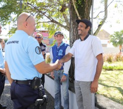 Un Sobatkoz avec les gendarmes de Saint-Benoît !