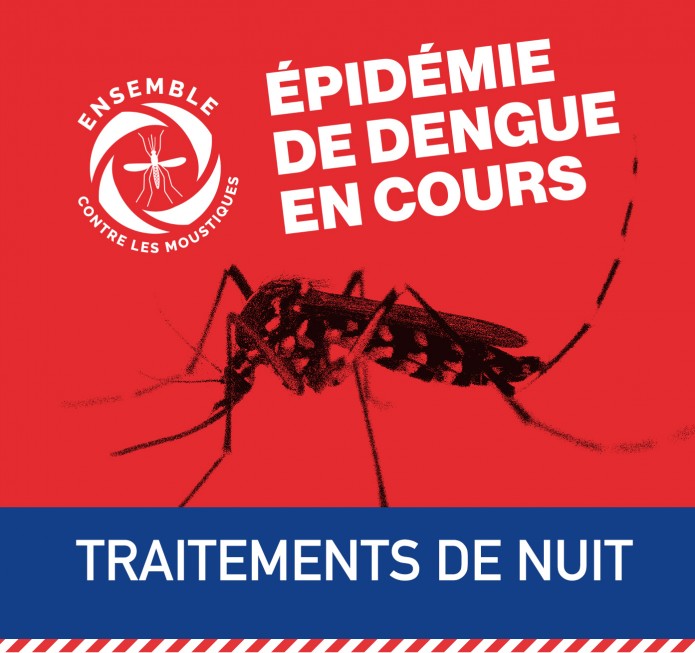 Dengue : traitements de nuit secteur Bassin bleu