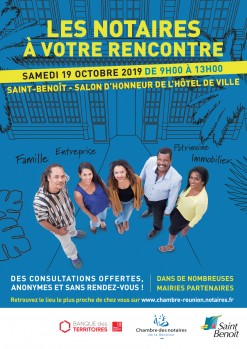 Les Rencontres Notariales de retour à Saint-Benoît !