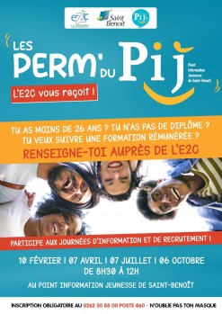 Les perm’ du Pij  - L’E2C vous reçoit au Point information jeunesse !
