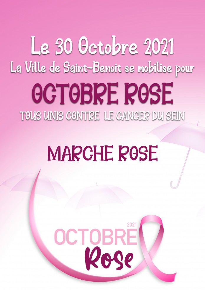 Marche rose- Octobre rose 2021