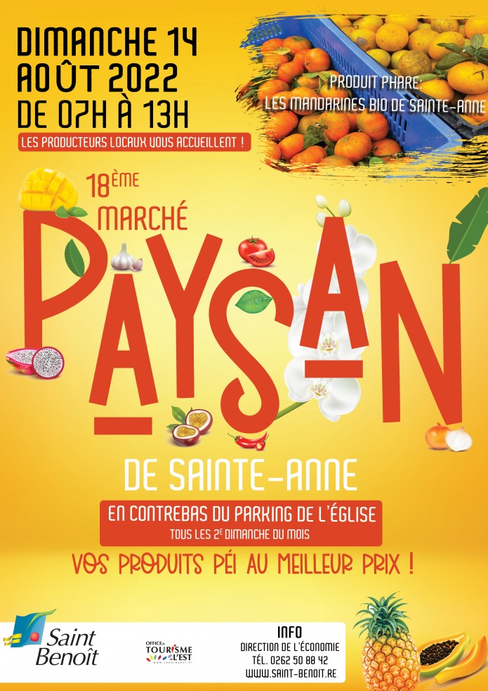 18ème Marché paysan de Sainte-Anne