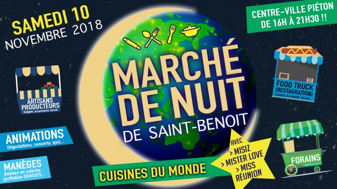 Marché de nuit autour des cuisines du monde !