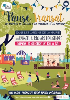 "La Pause Transat", le nouvel événement culturel de la Ville de Saint-Benoît