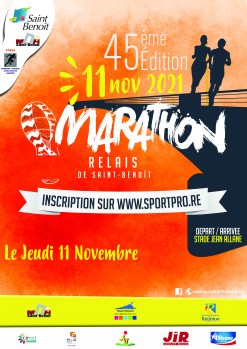 Marathon relais de Saint-Benoît 