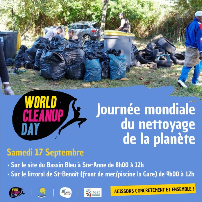 WORLD CLEANUP DAY 2022 - Journée mondiale du nettoyage de la planète