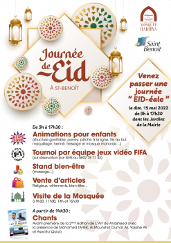 Journée de Eid à Saint-Benoît