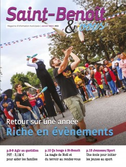 "Saint-Benoît & vous" : Le 3ème numéro de votre nouveau magazine d’information municipale est disponible!