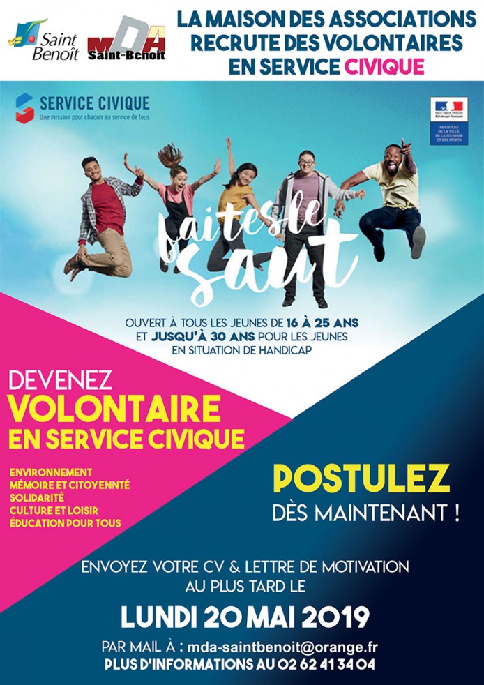 Actualités - Service civique : la MDA recrute des 