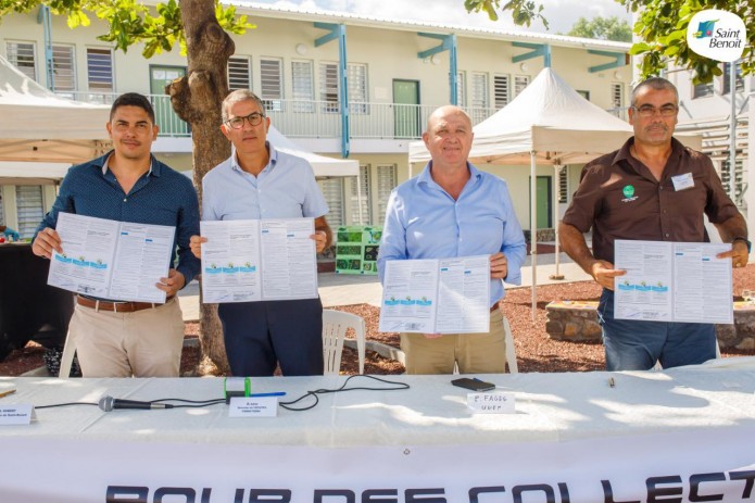 Signature de la Charte "Pour des collectivités sans pesticide à La Réunion"